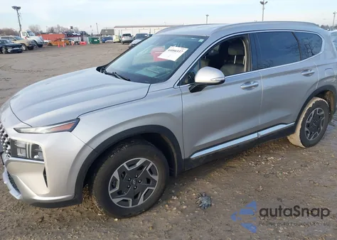 2021 Hyundai Santa Fe Hybrid Blue z USA, uszkodzony, nr VIN KM8S2DA11MU012007